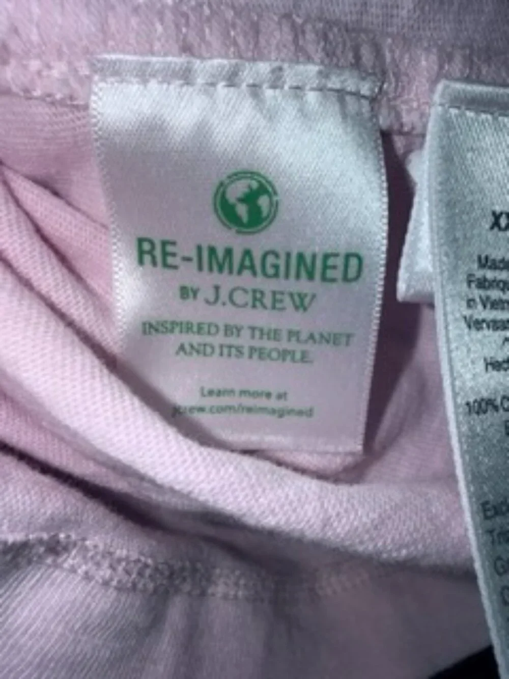 J. Crew Garment Dyed Pink Short Sleeve Polo 100% Cotton SZ XXL Slub Cotton Yarns